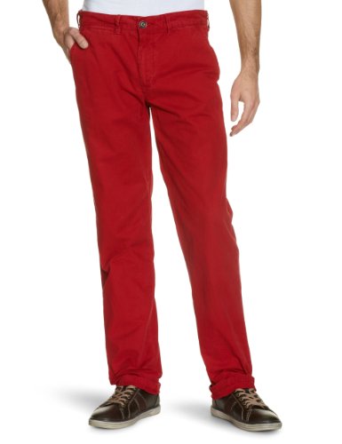Hilfiger Denim Herren Hose Sasha SP12 FT / 1957804615, Gr. 34/34, Rot (623 RIO RED) Preisvergleich