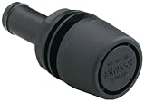 Attwood Corporation 1607-3 Black Straight Fuel Tank Vent