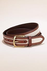 Cotton Rich Square Buckle Canvas Chino Belt