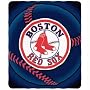 MLB Boston Red Sox Flashball Fleece Throw Blanket