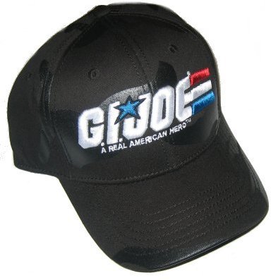  GI Joe A Real American Hero Logo Black Camo Cap