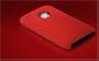 Apple iPhone 3G 3Gs Premium Silicone Protective Skin Case (Red)