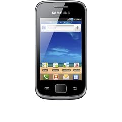 Samsung Galaxy Gio (S5660) Smartphone (8,13 cm (3,2 Zoll) Touchscreen, 3 Megapixel Kamera, Android 2.3.3) silber