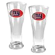 New York Giants 2pc 19oz Pilsner Glass Set NFL Football