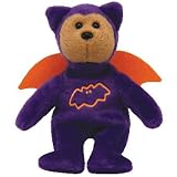 TY~EEKS THE HALLOWEEN BAT BEAR TY HALLOWEENIE BEANIE 5