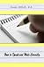 How to Speak and Write Correctly