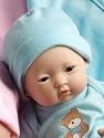 Mini La Newborn 9.5" Pink Blanket Asian Berenguer Doll