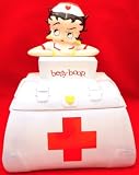 Betty Boop Nurse Hand Painted Ceramic Cookie Jar Licensed