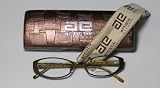 BLOWOUT SUPER SALE - designer/brand: JONES NY style/model: J612 size: 52-16-135 color: OLIVE/HAVANA shape: FULL-RIM WITH SPRING/FLEXIBLE HINGES/SPRINGS EYEGLASSES/EYE GLASSES/FRAMES/EYE WEAR - womens/ladies