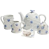 Blue Bees Tea Set
