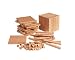 LEARNING RESOURCES LER0231 BASE TEN STARTER SET WOOD-100 UNITS 30 RODS 10 FLATS 1 CUBE