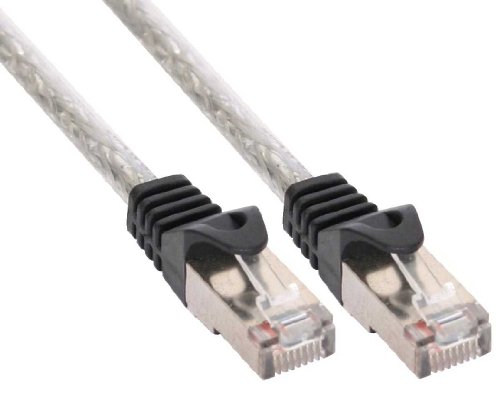 INLINE Patchkabel Cat.5e SF/UTP transparent 10m Preisvergleich