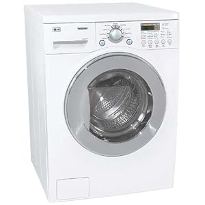 LG WM3431HW 24", 2.44 Cu. Ft. Washer/Dryer Combo (White)