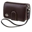 Olympus Slim Leather Case for Compact Digital Cameras (Dark Brown)