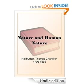 Nature and Human Nature