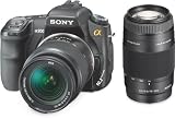 Sony Alpha A200W 10.2MP Digital SLR Camera Kit with Super SteadyShot Image Stabilization with 18-70mm f/3.5-5.6 and 75-300mm f/4.5-5.6 Lenses