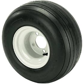 Golf Cart and Tractor Replacement Tire Assembly - 18 x 850 x 8, Ribbed by Northern Tool & Equipment