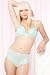 Ceriso Essentials Embroidered Padded Plunge Bra