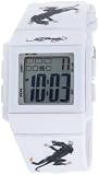 Ed Hardy Midsize Beat Street White Watch # BS-WH