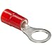 Morris Products 11384 Ring Terminal, Nylon Insulated, Red, 8 Wire Size, 5/16" Stud Size (Pack of 100)