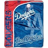 Los Angeles Dodgers 50" x 60" Micro Raschel Throw Polyester Binding Graphic Background