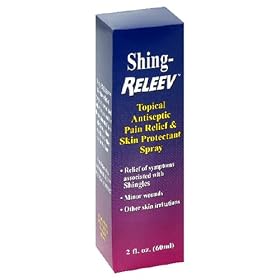 Shing-releev Topical Antiseptic Pain Relief And Skin Protectant Spray, 2-Ounce Bottles
