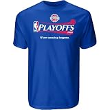 Majestic Athletic Detroit Pistons 2009 Playoff Logo T-Shirt