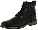 HARLEY DAVIDSON Yukon Mens Boots Shoes Motorcycle Riding Leather Lace Up Fashion Black