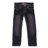 Dollhouse Girls Black Rhinestone Pocket Skinny Denim Jeans 4-16