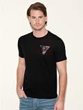 GUESS Basic Distressed-Triangle T-Shirt