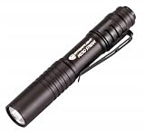 Micro Stream Flashlight with White Led, Uses One AAA Battery Black