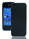**NEU** für Apple iPhone 4 klassische schwarze Silikon Tasche / Hülle (16GB 32GB & 64GB 4G)