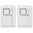 GE 45115 Magnetic Window Alarm, Wireless Battery Operated, 2 Pack