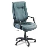 Alera ST41FA40B Stratus Series High-Back Swivel/Tilt Chair, Gray Fabric