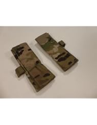 Sports: LBT 6094 Replacement Shoulder Pads Set with Comm Loops Multicam - London Bridge Trading