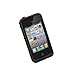 LifeProof FRE iPhone 4/4s Waterproof Case - Retail Packaging - Black
