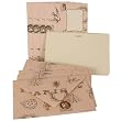Paris Pink Cavallini Set of 8 decorative envelopes with window