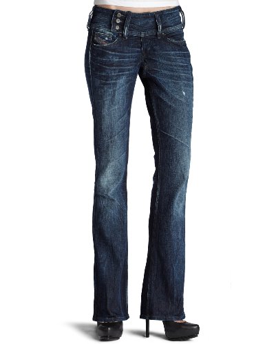 Diesel Women's Stone Wash Bootcut Jean