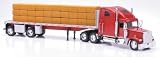 FREIGHTLINER CLASSIC XL FLATBED W/ HAY BALES Truck New Ray 41BjuMaNKvL. SL160 FREIGHTLINER CLASSIC XL FLATBED W/ HAY BALES Truck New Ray