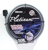 Gilmour 20 Series Platinum 8 Ply Flexogen Hose, 5/8 Inch x 50 Feet, #20-58050, Platinum