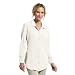 Coolibar UPF 50+ Women's Travel Tunic - Sun Protective (Ivory White - Small)