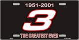 Dale Earnhardt #3 Greatest License Plate