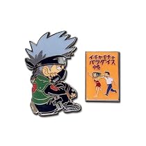 Naruto: Kakashi & Make-Out Paradise Book Anime Pin Set