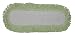 Industrial and Commercial Microfiber Dust Mop Pad (18 In. Border, Green)