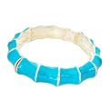 Zirconite Turquoise Stretch Bracelet&nbsp;