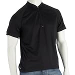 PUMA T-Shirt SS Golf 1/2 Zip Body Map Top, schwarz