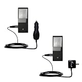 Car and Wall Charger Essential Kit for the Sony Ericsson Xperia Pureness - uses Gomadic TipExchange Technology