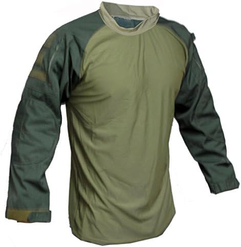 Mafoose Dri-Fit Tactical Military Camo Combat Mock Paintball Shirt