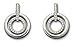 Swarovski Circle Pierced Earrings title=