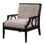 Parker Light Taupe Upholstered Accent Chair